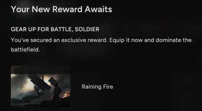Bonus Battlefield 6 Rewards