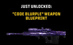 RARE ‘Code Blurple’ Modern Warfare 4 Blueprint