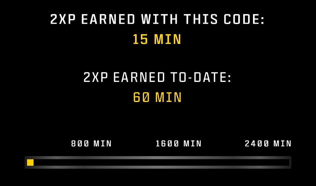 10 Hours Modern Warfare 4 Double XP (STRICTLY NEW MW4 TOKENS)