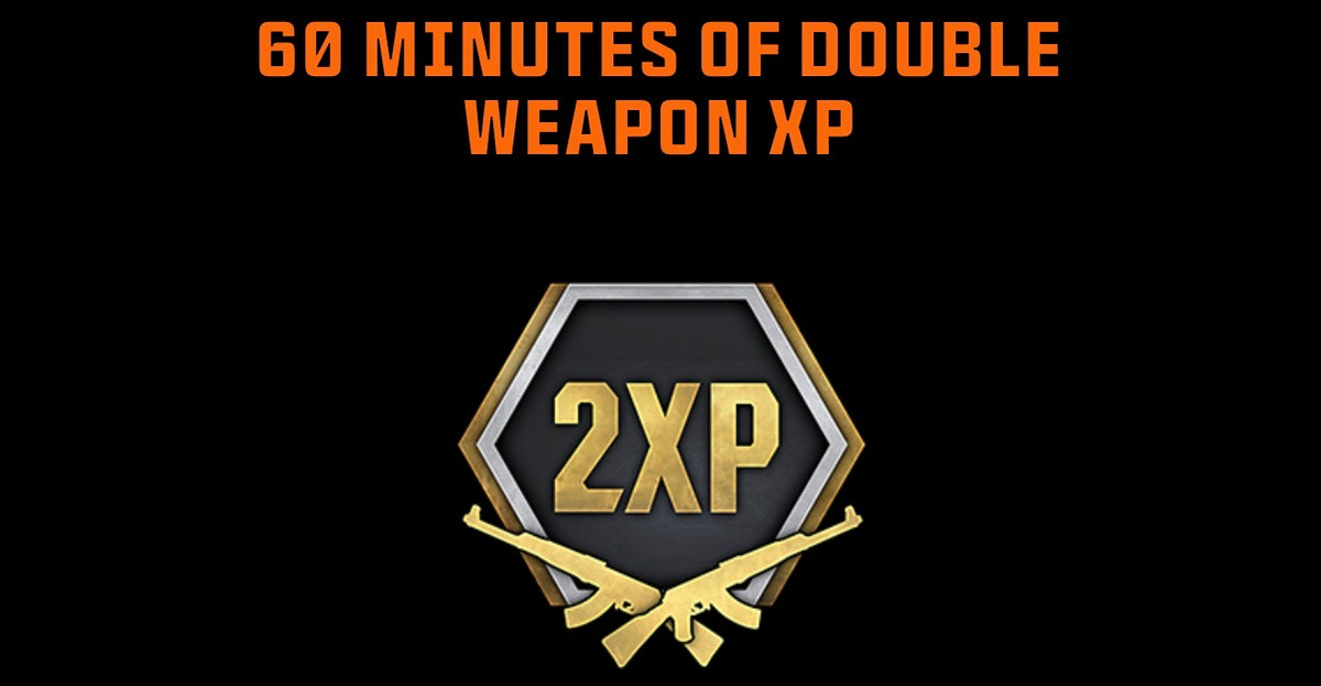 20 Hours Double Rank and Weapon XP (MW4 DUAL XP)