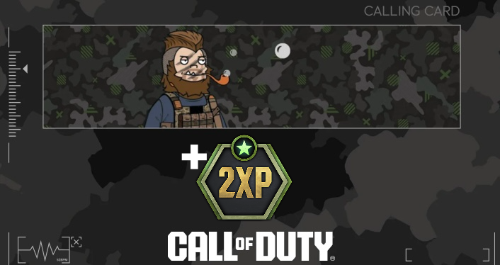 RARE: ANIMATED Squeaky Clean Dr Squatch Calling Card