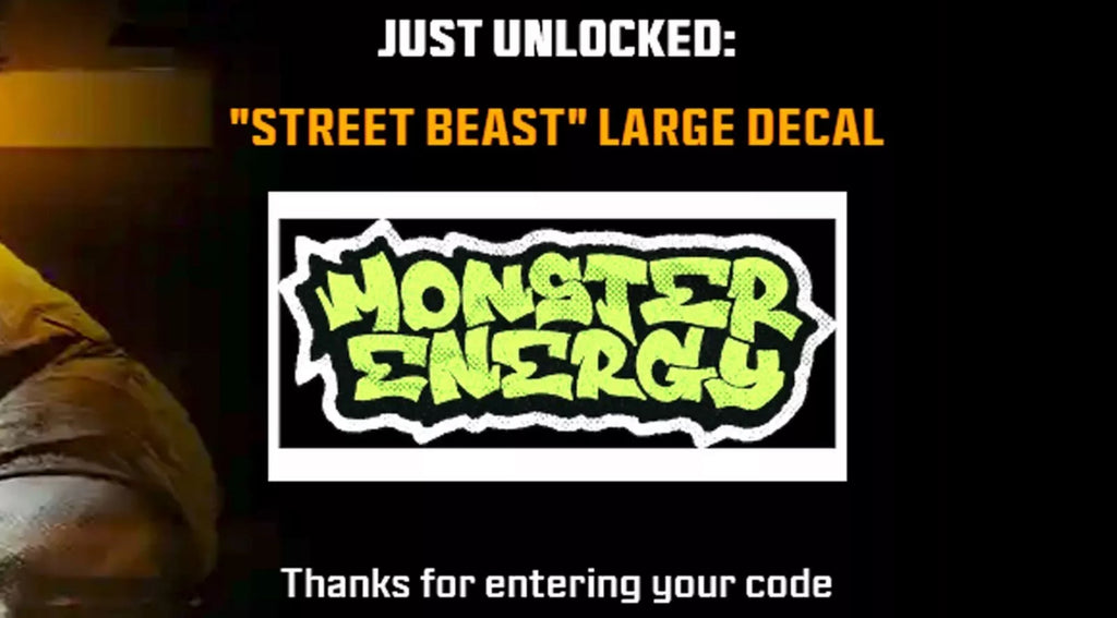 Warzone Monster Energy Rewards Pack 2 + FREE DOUBLE XP