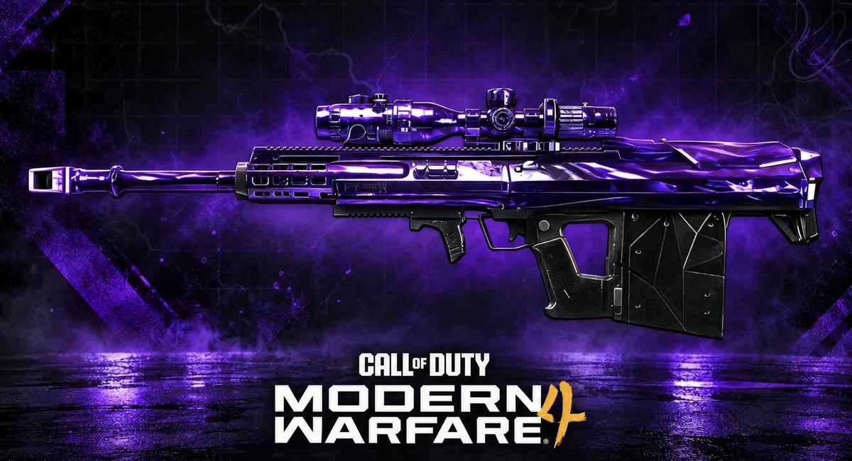 RARE ‘Code Blurple’ Modern Warfare 4 Blueprint