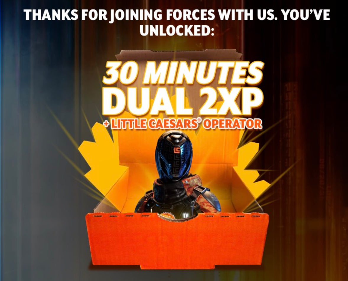 Little Caesars X Black Ops 7 Rewards Code