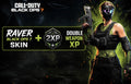 Black Ops 7 & Warzone Raver Skin + Double Weapon XP
