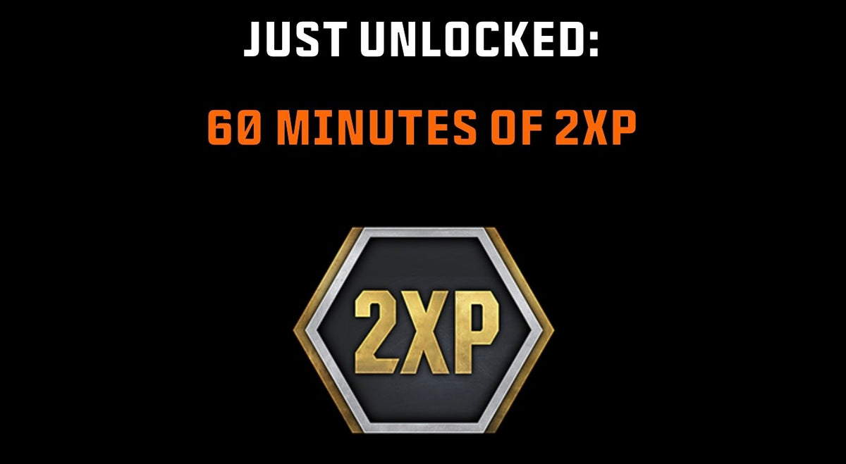20 Hours Double Rank and Weapon XP (MW4 DUAL XP)