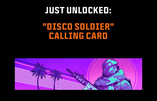 Black Ops 7 Disco Soldier Calling Card + BONUS DOUBLE XP