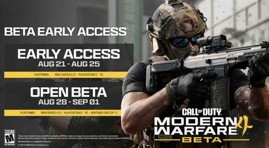 PRE ORDER: Modern Warfare 4 Early Access Beta Code [XBOX, PLAYSTATION & PC]