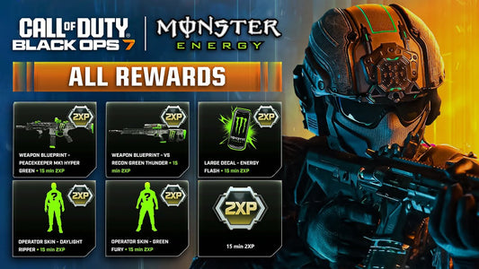 EXCLUSIVE: ALL Black Ops 7 Monster Energy Rewards