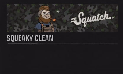 RARE: ANIMATED Squeaky Clean Dr Squatch Calling Card